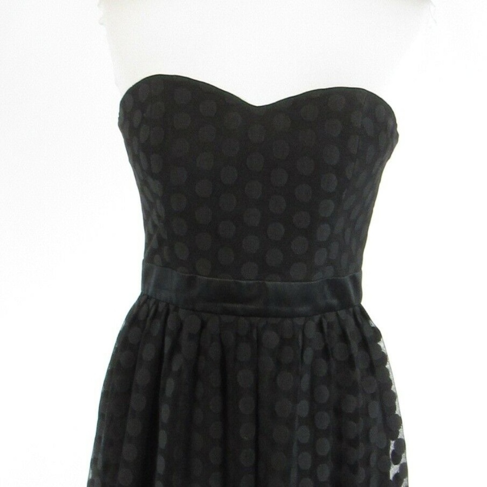 Black WHITE HOUSE BLACK MARKET corset dress 4 - Picture 2 of 8